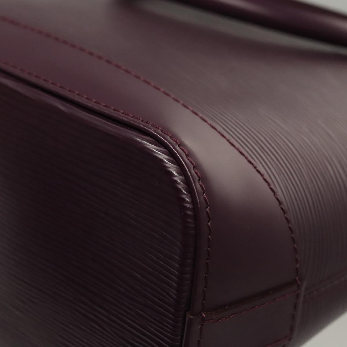 Louis Vuitton Lockit Handbag Epi Leather, PURPLE, LEATHER, Handbag