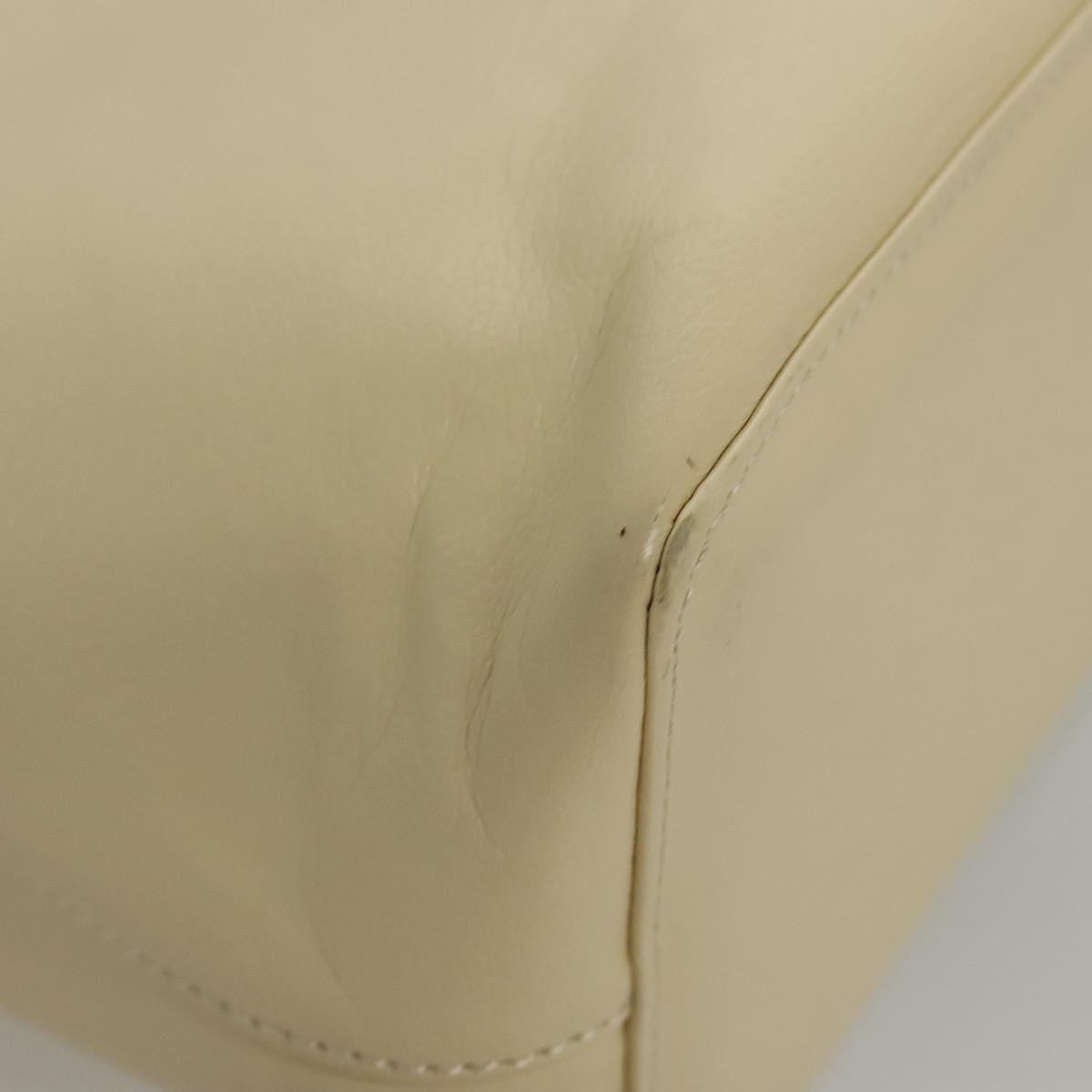 Burberry Vintage Handbag Leather, BEIGE, LEATHER, Handbag