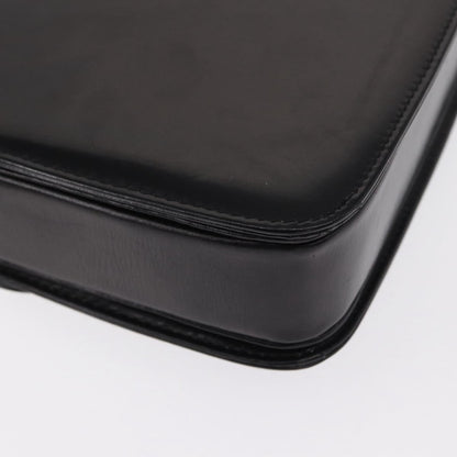 Gucci Vintage Shoulder Bag Leather, BLACK, LEATHER, Shoulder bag