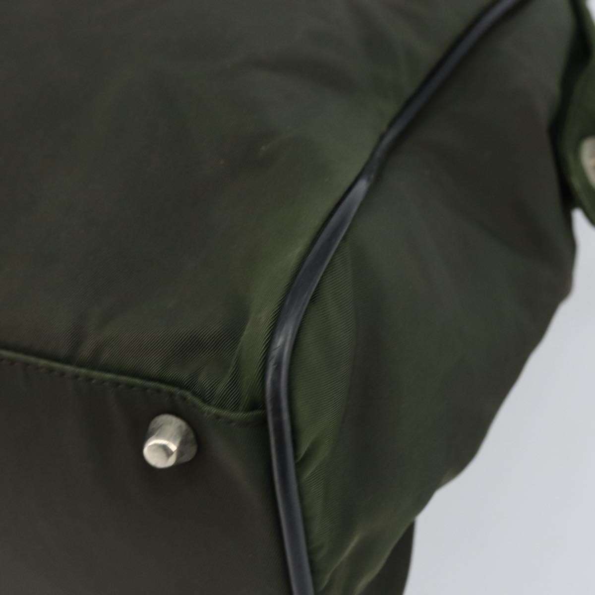 Prada Vintage Handbag Tessuto, KHAKI, NYLON, Handbag