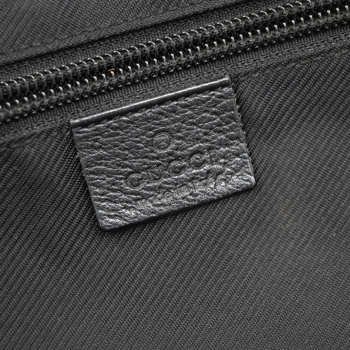 Gucci Web Zip Tote GG Nylon, BLACK, NYLON, Shoulder bag