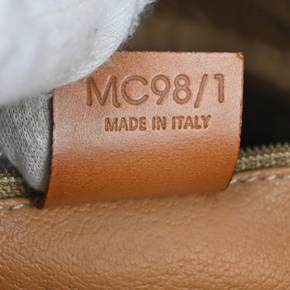 Celine Macadam Handbag Macadam with leather, BROWN, PVC, Handbag