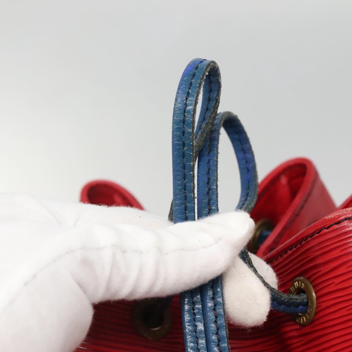 Louis Vuitton Tricolor Petit Noe NM Handbag Epi Leather, MULTICOLOUR, LEATHER, Handbag