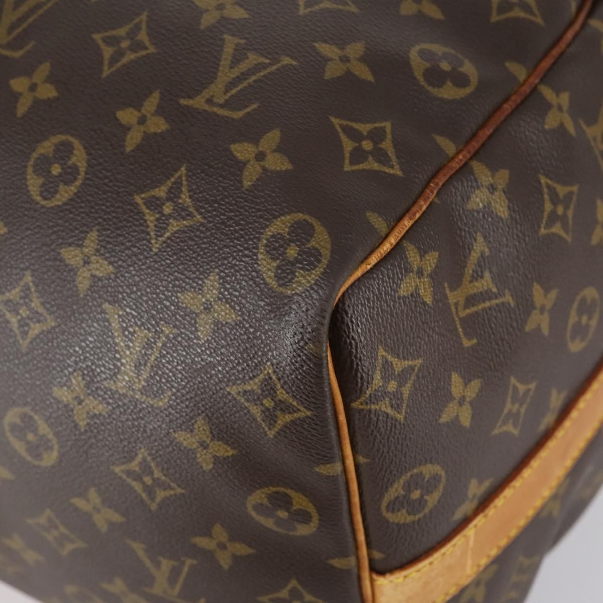 Louis Vuitton Keepall Bandouliere Bag Monogram Canvas, BROWN, CANVAS, Travel bag