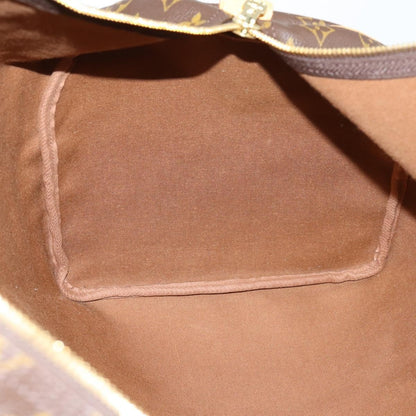 Louis Vuitton Keepall Bag Monogram Canvas, BROWN, CANVAS, Travel bag