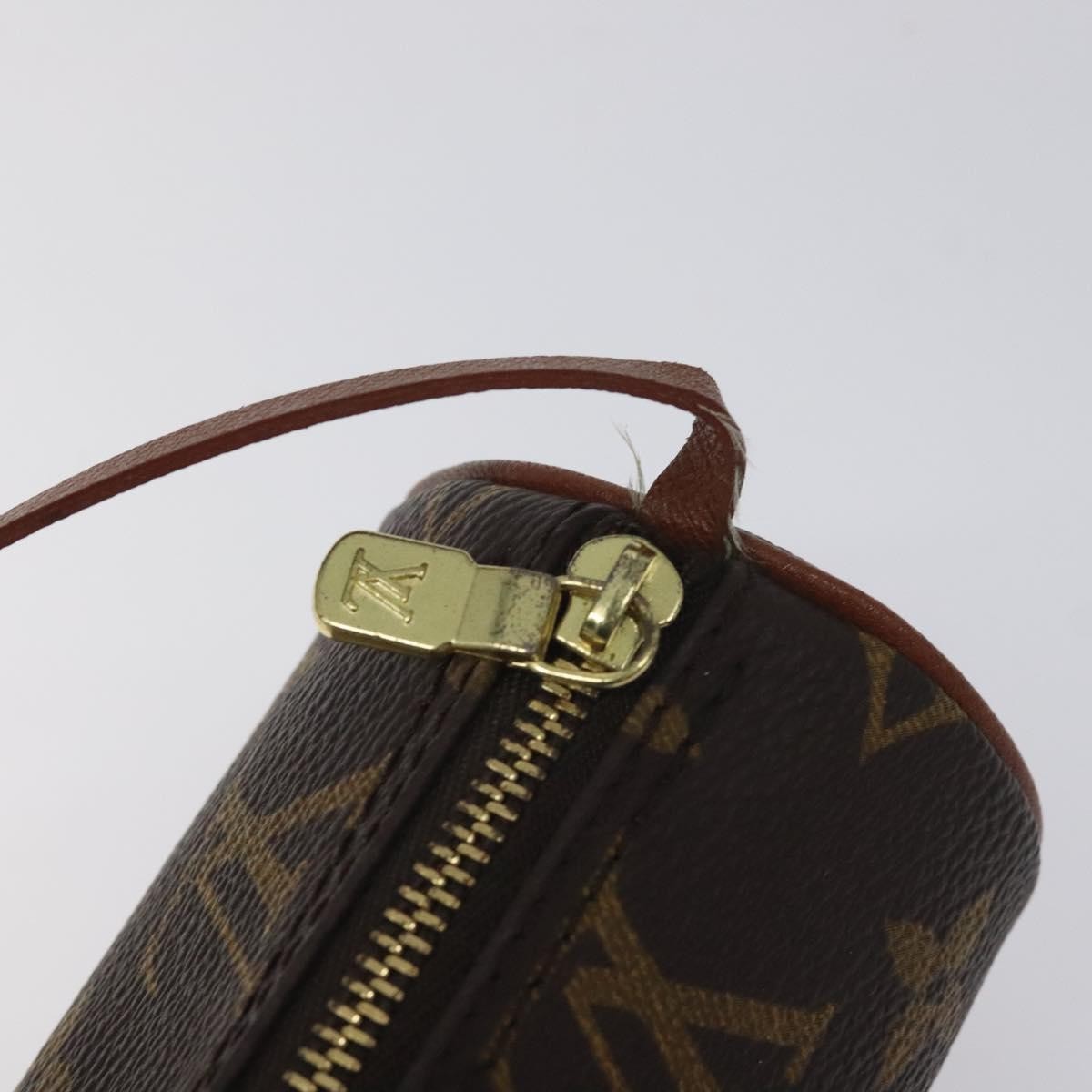 Louis Vuitton Papillon Pochette Monogram Canvas, BROWN, CANVAS, Handbag