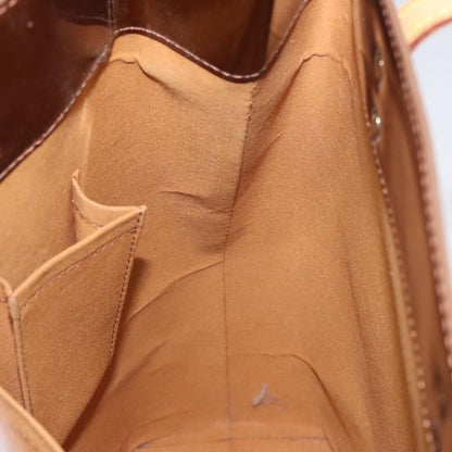 Louis Vuitton Reade Handbag Monogram Vernis, BROWN, PATENT_LEATHER, Handbag