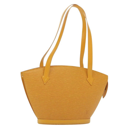 Louis Vuitton Saint Jacques Handbag Epi Leather, YELLOW, LEATHER, Handbag