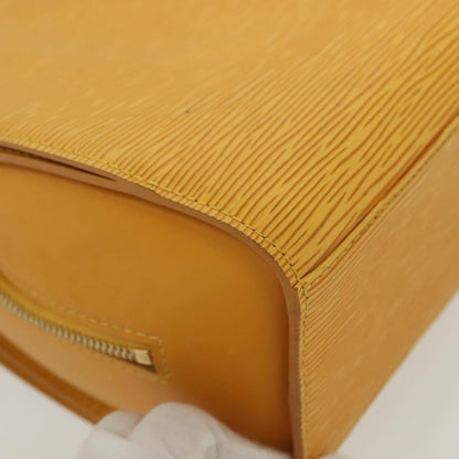 Louis Vuitton Pont Neuf Handbag Epi Leather, YELLOW, LEATHER, Handbag