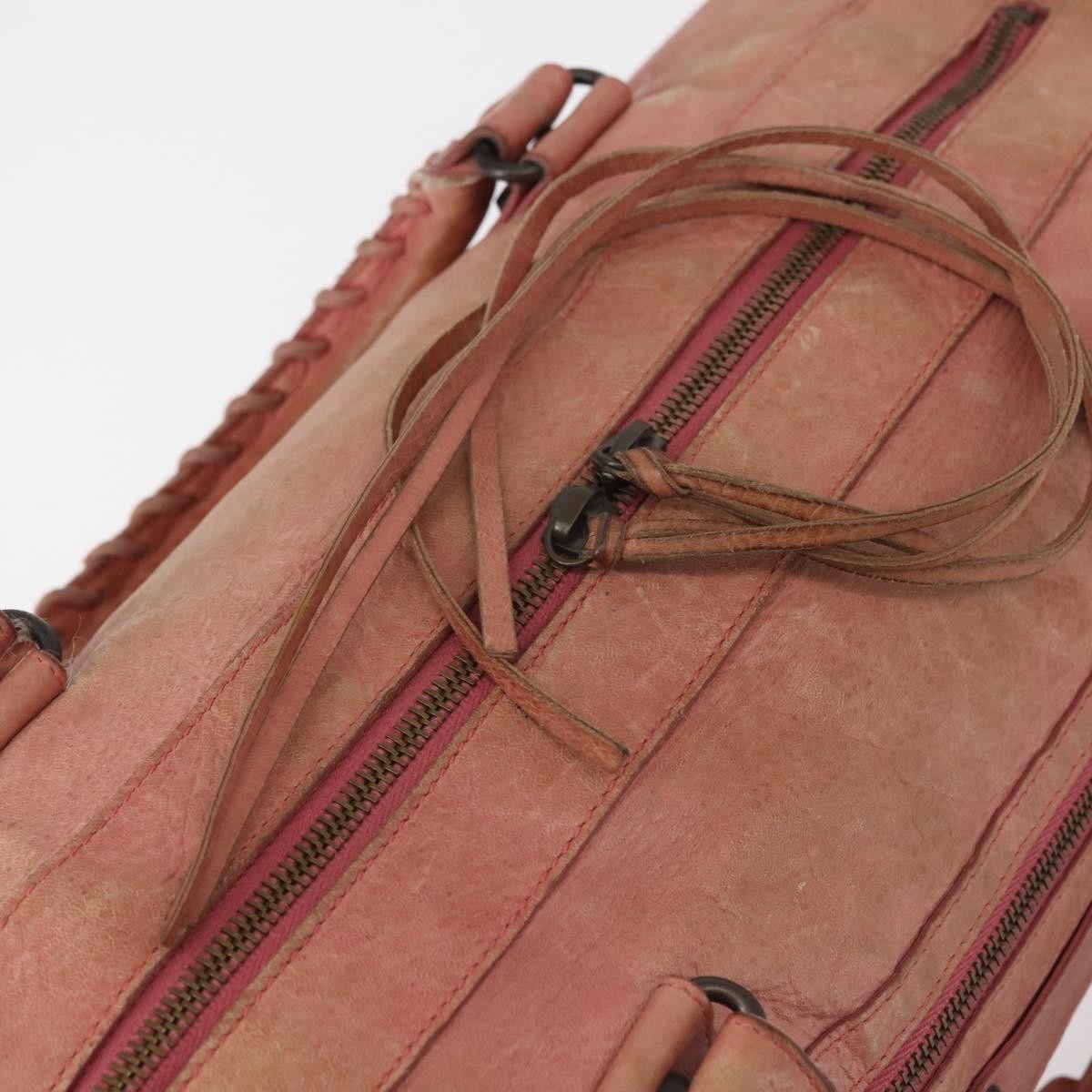 Balenciaga Twiggy Classic Studs Bag Leather, PINK, LEATHER, Handbag