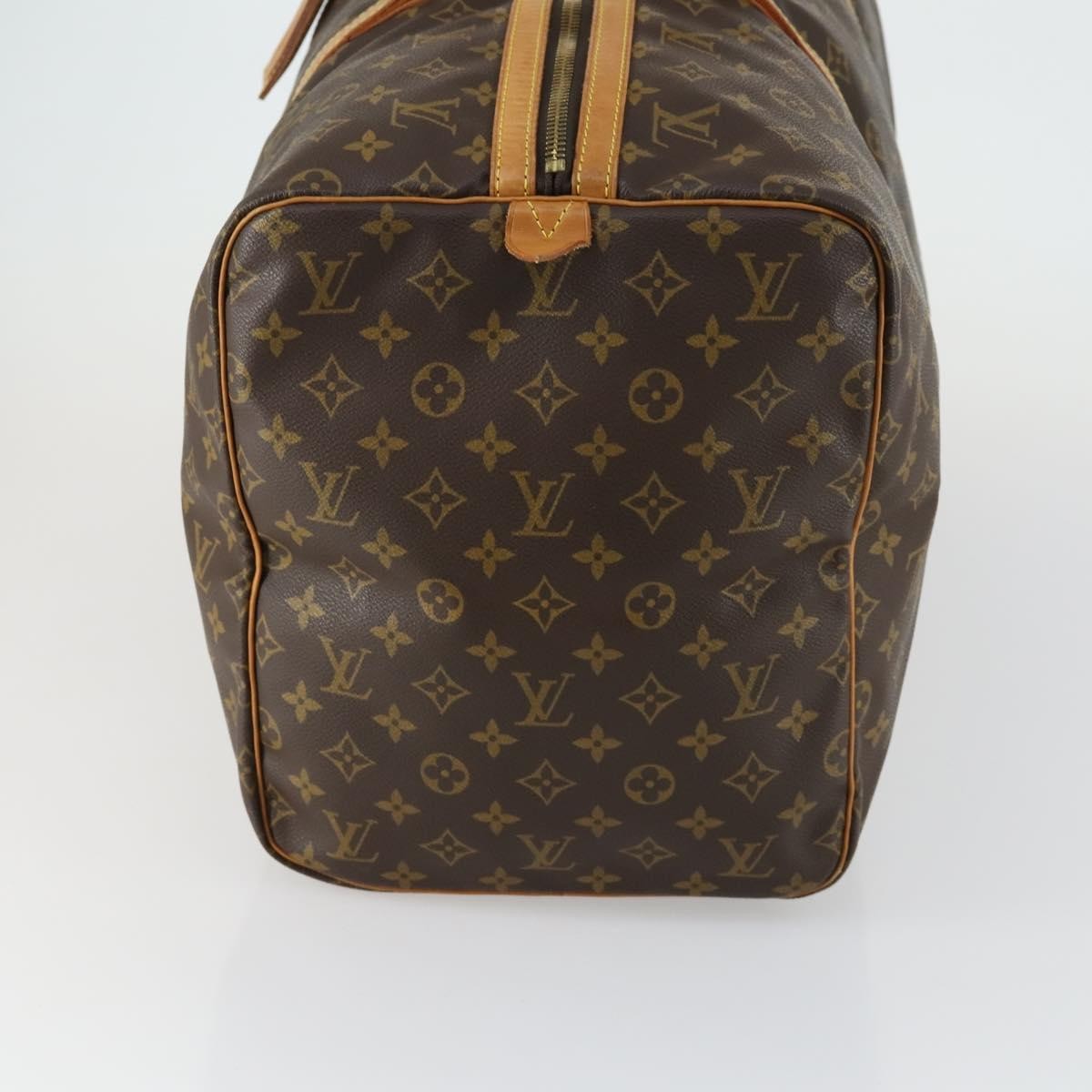Louis Vuitton Sac Souple Handbag Monogram Canvas, BROWN, CANVAS, Travel bag