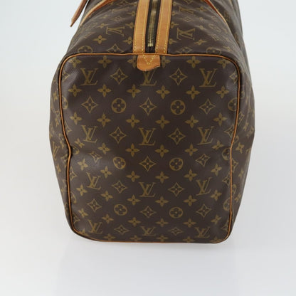 Louis Vuitton Sac Souple Handbag Monogram Canvas, BROWN, CANVAS, Travel bag