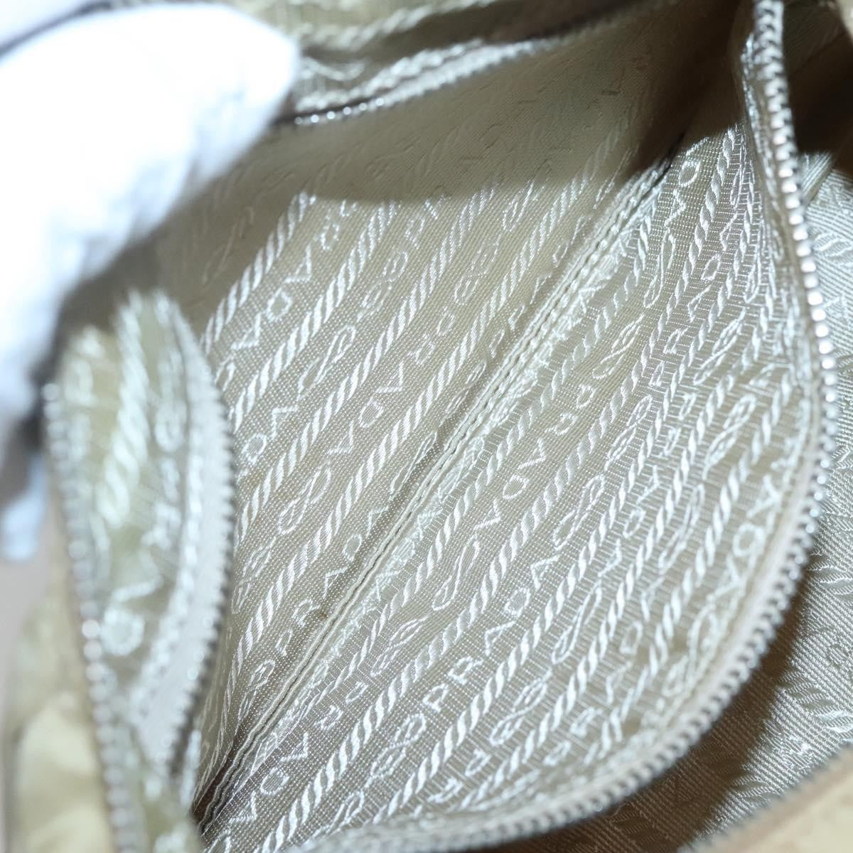 Prada Hobo Tessuto, BEIGE, NYLON, Shoulder bag