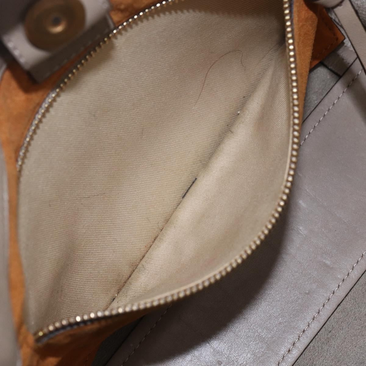 Chloe Milo Shopping Tote Leather, BEIGE, LEATHER, Tote bag