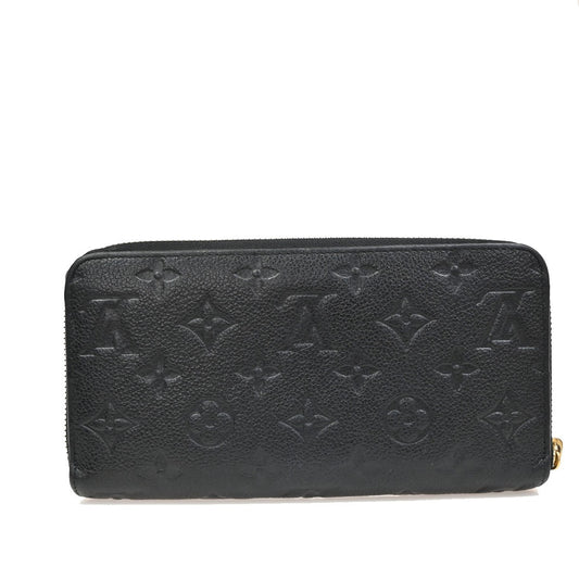 Louis Vuitton Portefeuille zippy Monogramme Empreinte Monogramme Empreinte, BLACK, LEATHER, Wallets