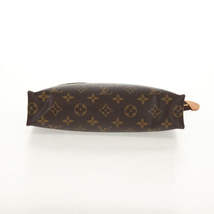 Louis Vuitton Toiletry Pouch Limited Edition Patches Monogram Canvas, BROWN, CANVAS, Clutche & pouche