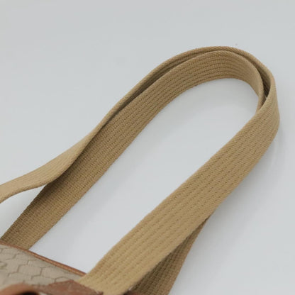 Christian Dior Front Pocket Convertible Tote Canvas, BEIGE, CANVAS, Tote bag