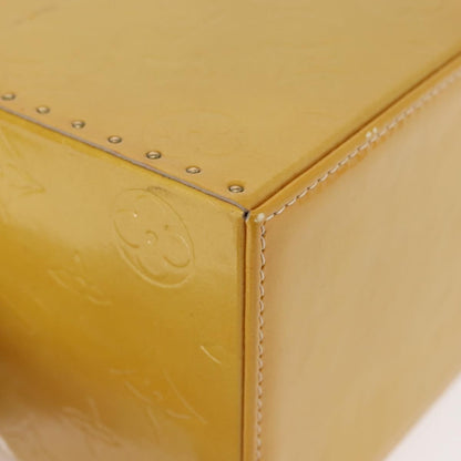 Louis Vuitton Bleecker Box Bag Monogram Vernis, BEIGE, PATENT_LEATHER, Clutche & pouche