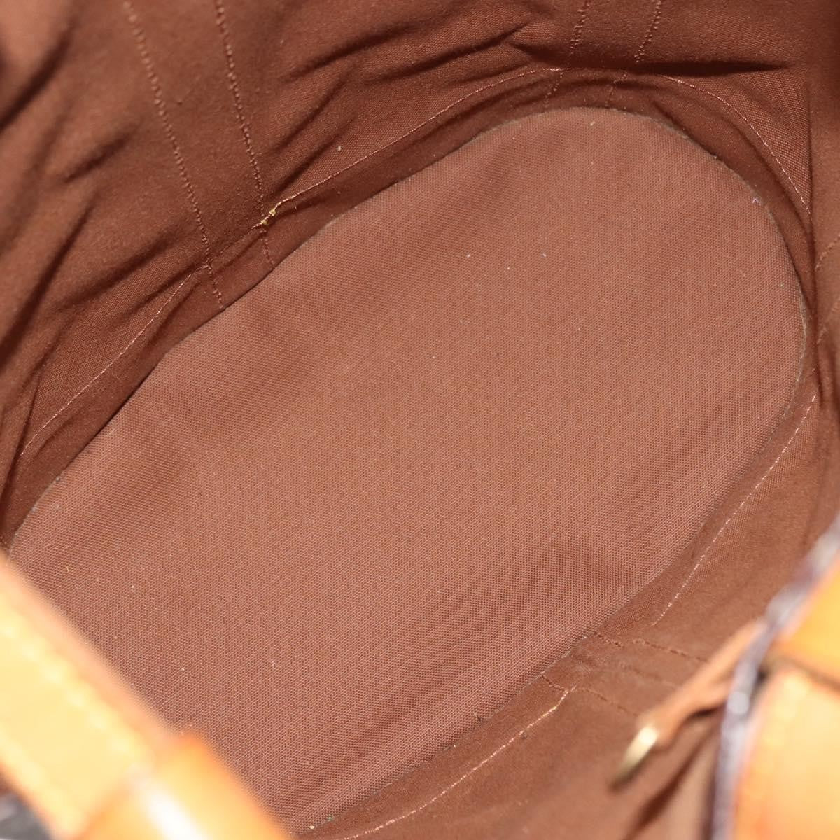 Louis Vuitton Randonnee Pochette Monogram Coated Canvas, BROWN, CANVAS, Shoulder bag