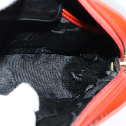 Salvatore Ferragamo Vala Shoulder Bag Patent Leather, RED, PATENT_LEATHER, Shoulder bag