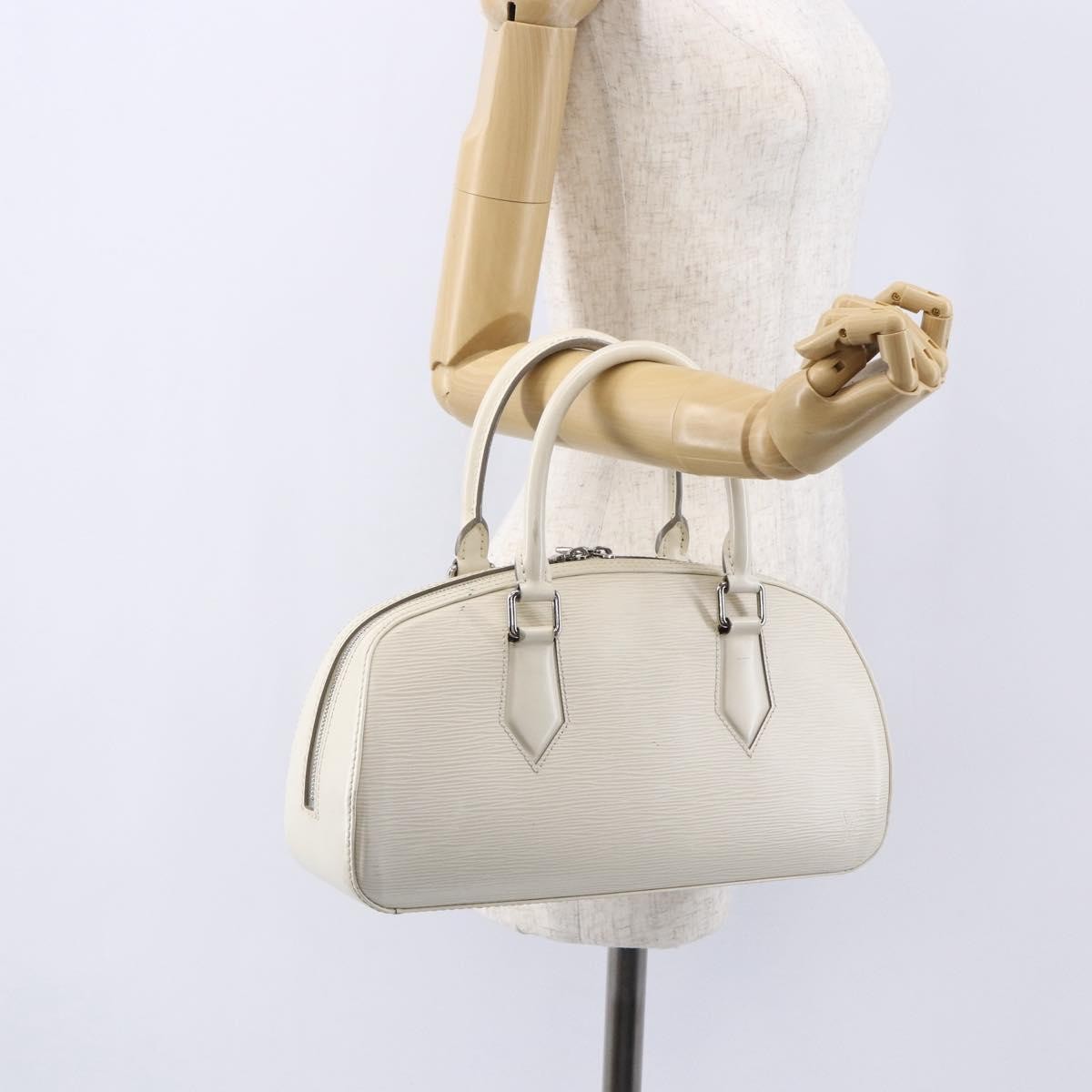 Louis Vuitton Jasmin Bag Epi Leather, ECRU, LEATHER, Handbag