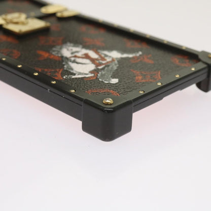 Louis Vuitton Phone case Canvas, BLACK, METAL, Tech accessory