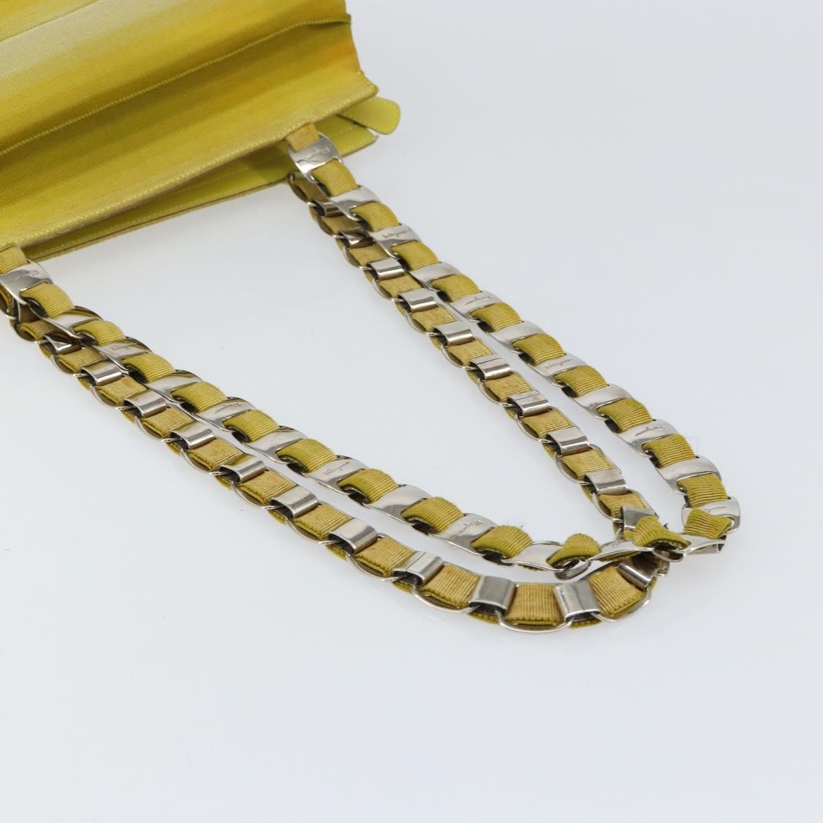 Salvatore Ferragamo Vala tote Canvas, YELLOW, CANVAS, Tote bag