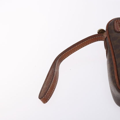 Celine Macadam Pochette Classic, BROWN, PVC, Clutche & pouche