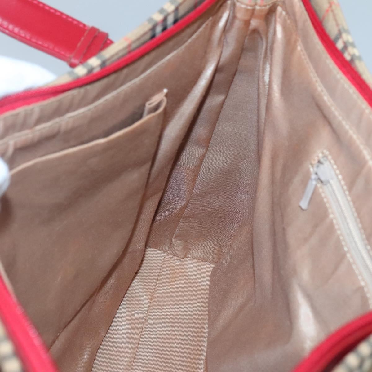 Burberry Nova Check Tote canvas check pattern, BEIGE, CANVAS, Tote bag