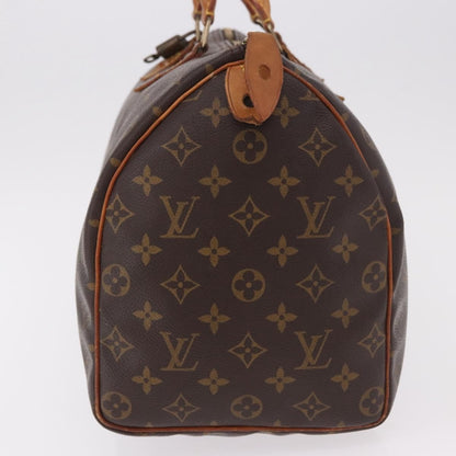 Louis Vuitton Speedy Handbag Monogram Canvas, Brown, Canvas, Handbag