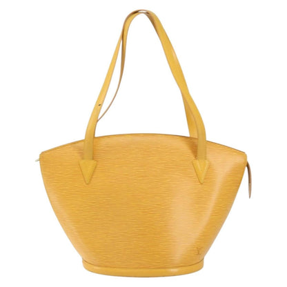 Louis Vuitton Saint Jacques Handbag Epi Leather, YELLOW, LEATHER, Shoulder bag