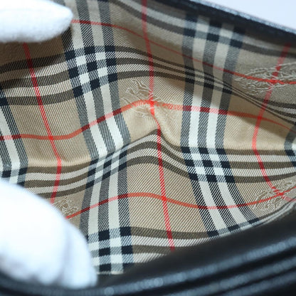 Burberry Vintage Handbag Suede, BLACK, SUEDE, Handbag