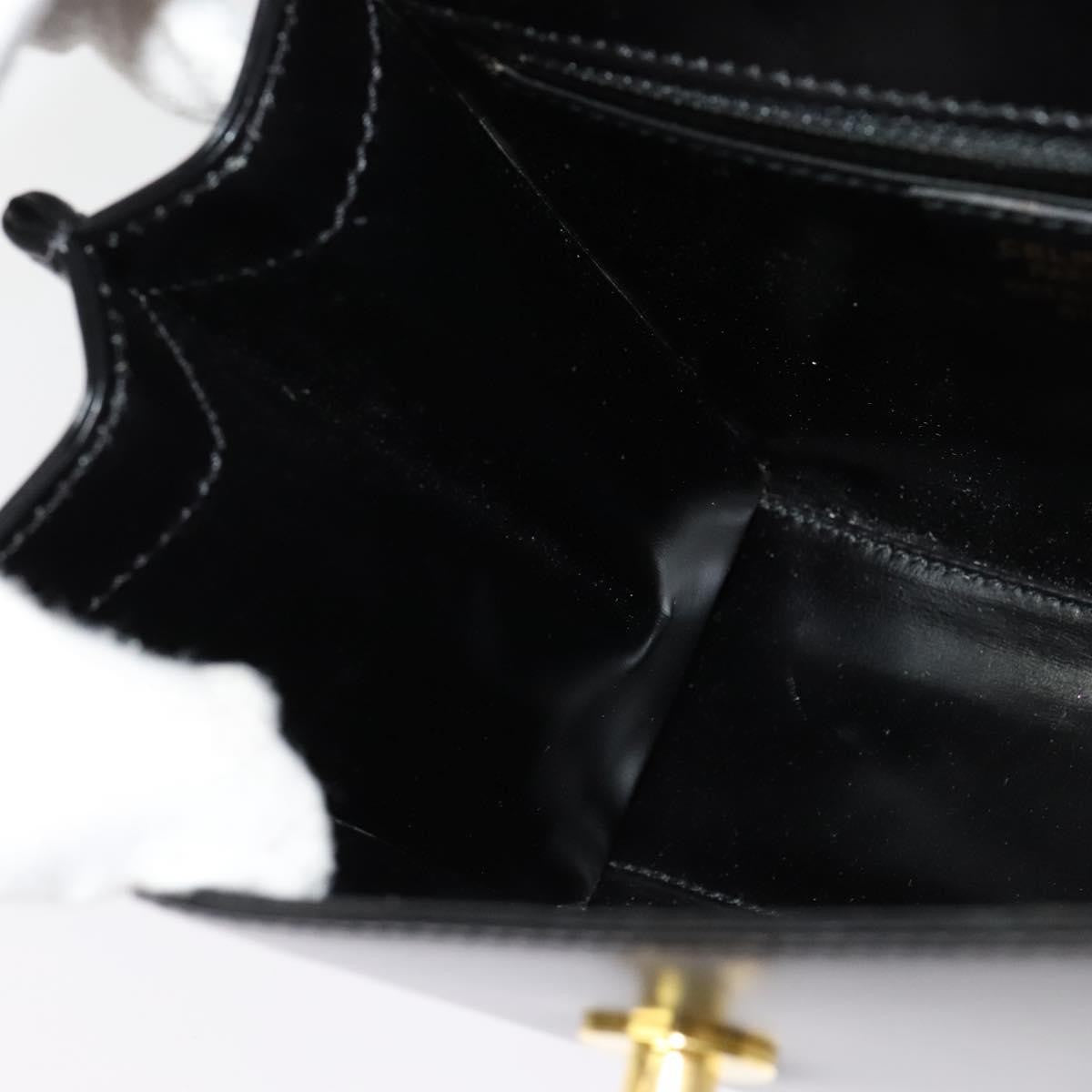 Celine Handbag Leather, BLACK, LEATHER, Handbag