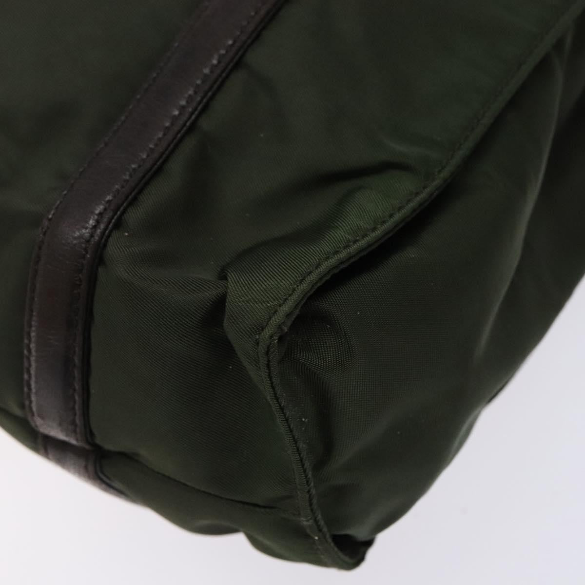 Prada Vintage Shoulder Bag Tessuto, KHAKI, NYLON, Shoulder bag