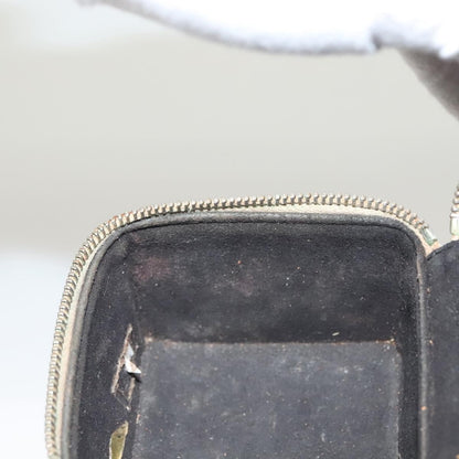 Chanel Rubiks Cube Wristlet Quilted Patent, BROWN, PATENT_LEATHER, Clutche & pouche