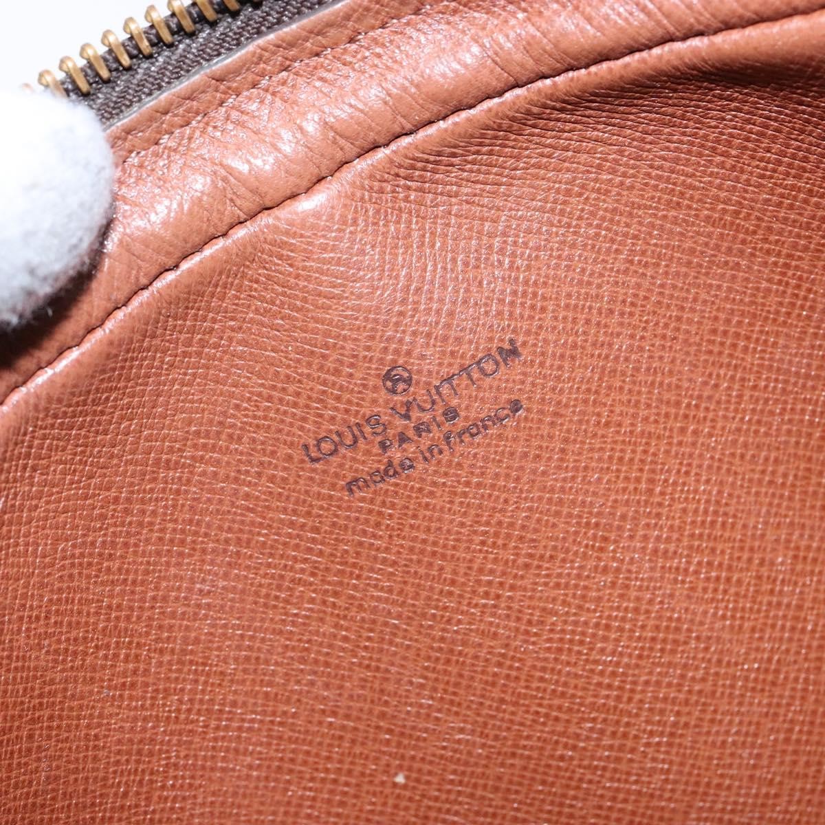 Louis Vuitton Marly Dragonne Clutch Monogram Canvas, BROWN, CANVAS, Clutche & pouche