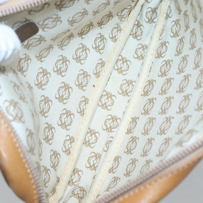 Loewe Anagram Clutch Bag Leather, BROWN, LEATHER, Clutche & pouche