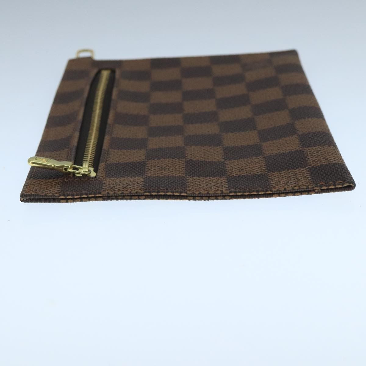 Louis Vuitton Clifton Pouch Damier, Brown, Canvas, Clutch
