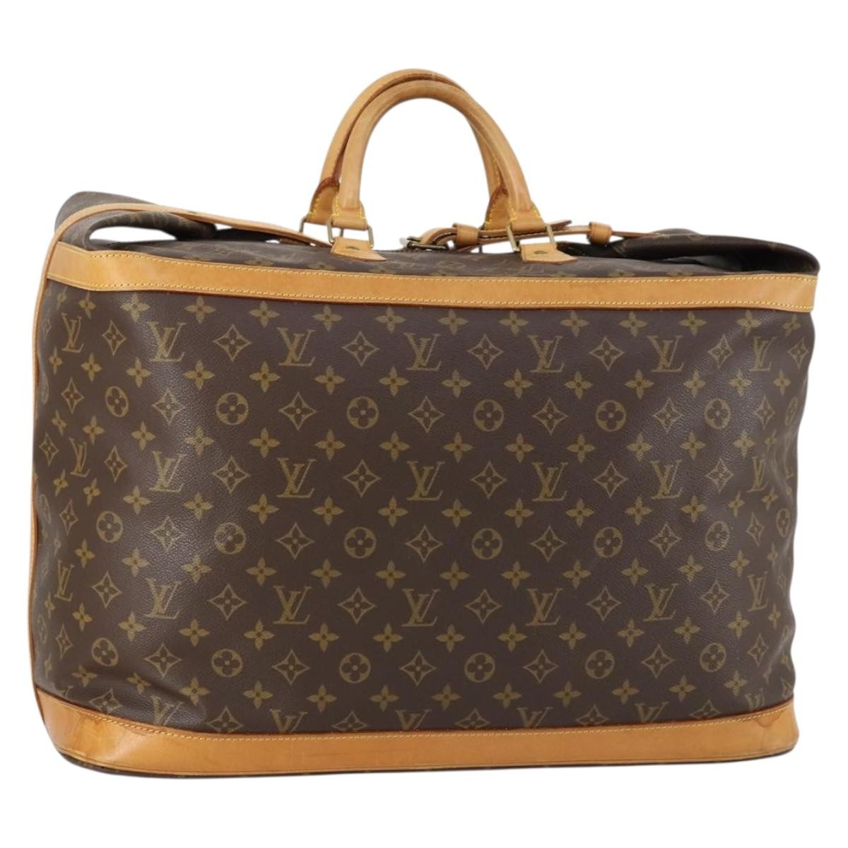 Louis Vuitton Cruiser Handbag Monogram Canvas, BROWN, CANVAS, Travel bag