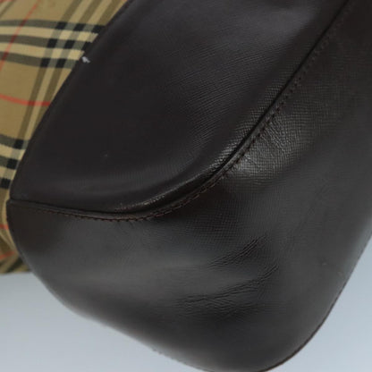 Burberry Nova Check Tote canvas check pattern, BEIGE, CANVAS, Tote bag