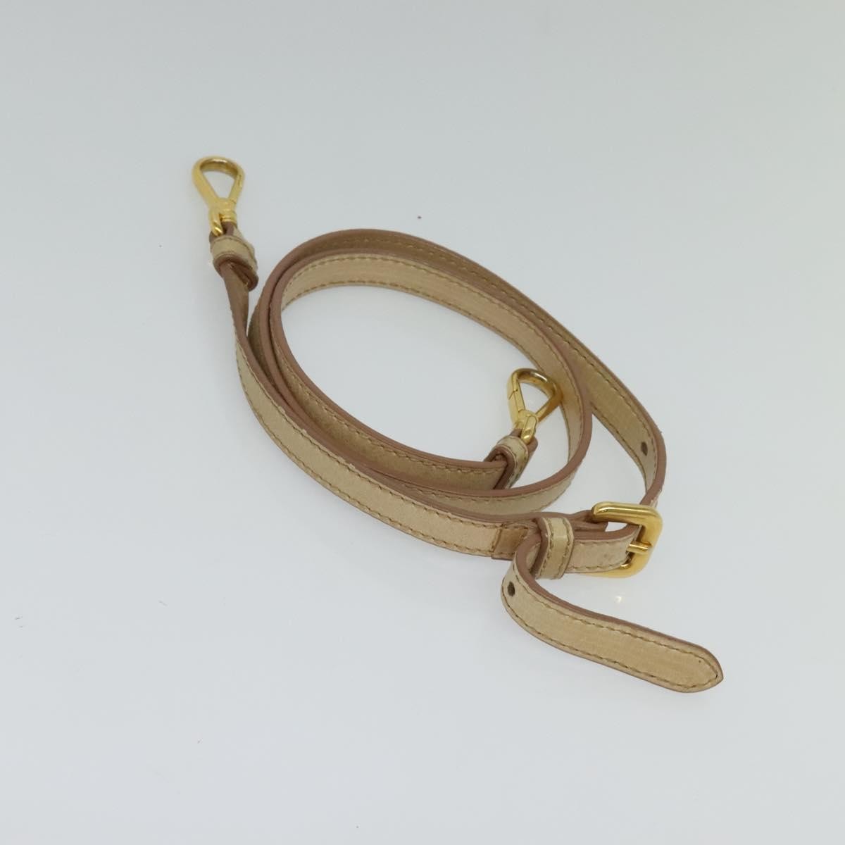 Prada Front Pocket Convertible Tote Leather, BEIGE, LEATHER, Tote bag