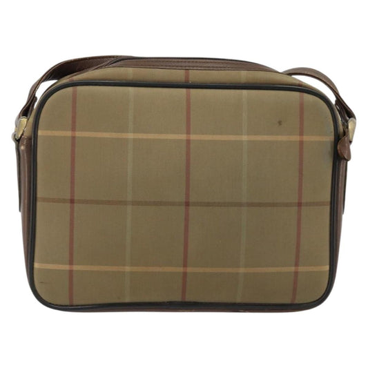 Burberry Nova check Shoulder bag Canvas, BEIGE, CANVAS, Shoulder bag