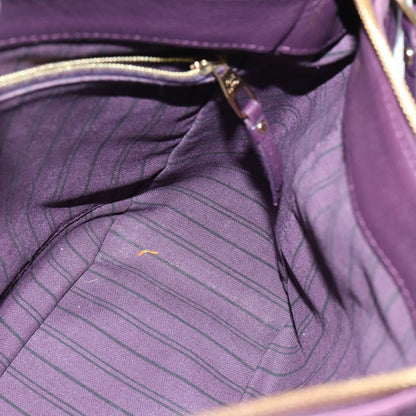 Louis Vuitton Audacieuse Handbag Monogram Empreinte Leather, PURPLE, LEATHER, Shoulder bag