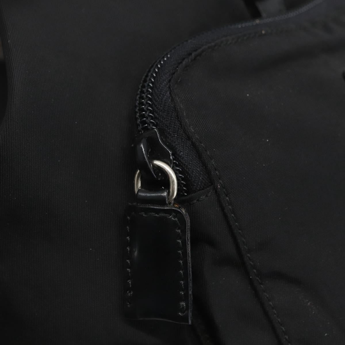 Prada Front Pocket Backpack Tessuto, BLACK, NYLON, Backpack