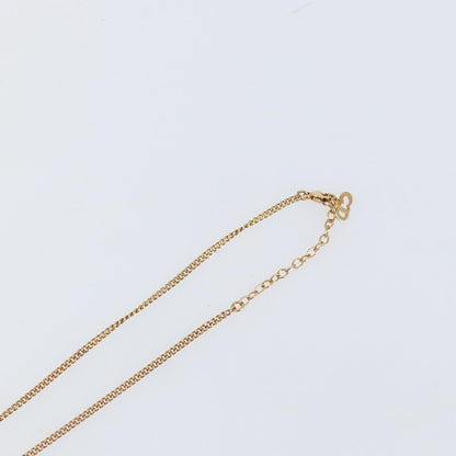 Christian Dior CD Pendant Necklace Metal, GOLD, METAL, Necklace