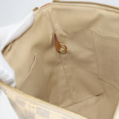 Louis Vuitton Totally Handbag Damier, WHITE, CANVAS, Tote bag