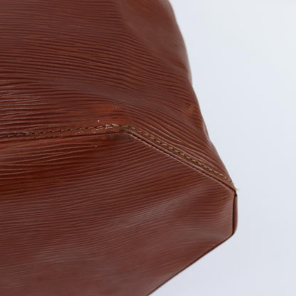 Louis Vuitton Vintage Sac d'Epaule Handbag Epi Leather, BROWN, LEATHER, Shoulder bag