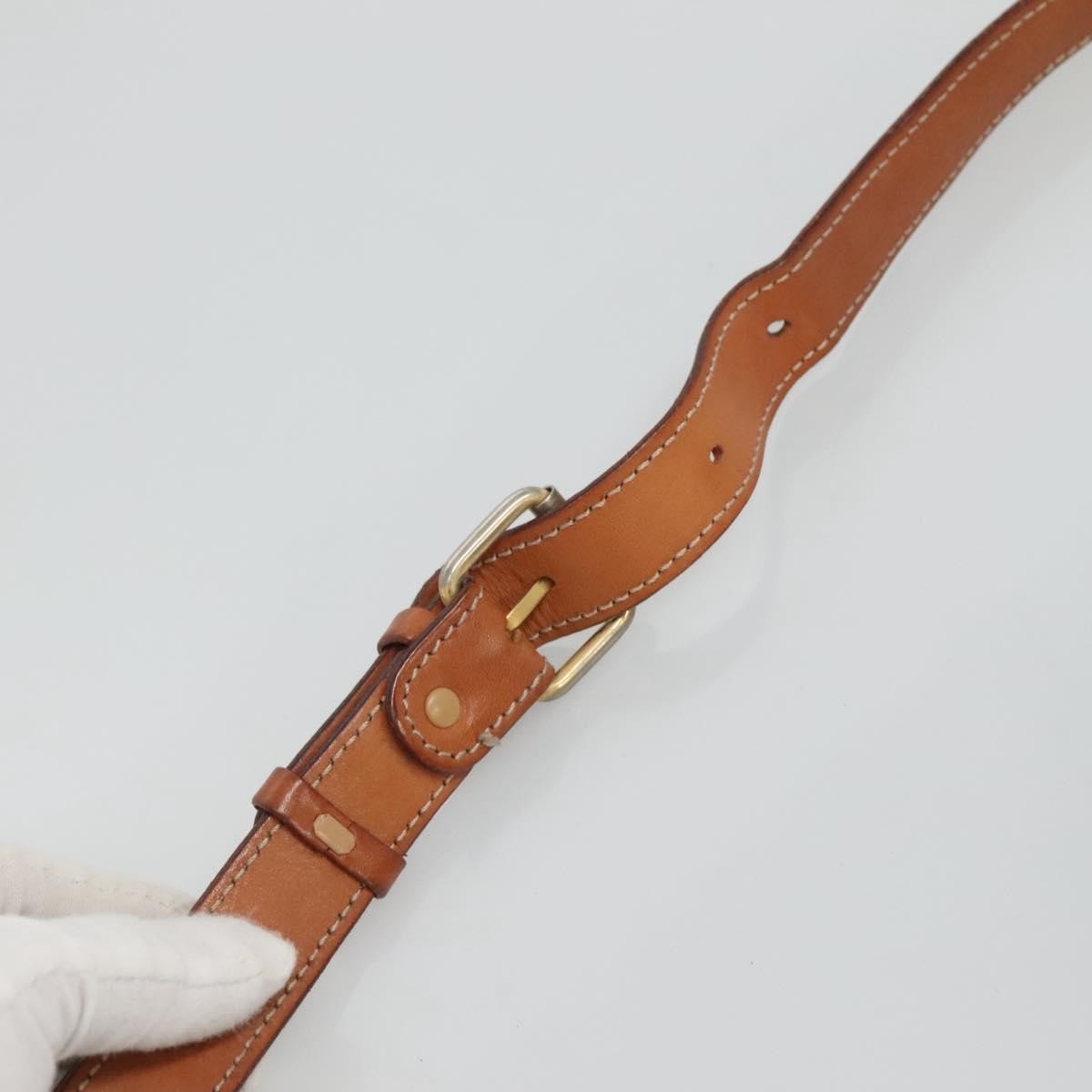 Celine Macadam Shoulder Bag PVC Leather, BROWN, CANVAS, Shoulder bag