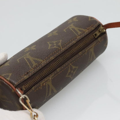 Louis Vuitton Papillon Pochette Monogram Canvas, BROWN, CANVAS, Clutche & pouche