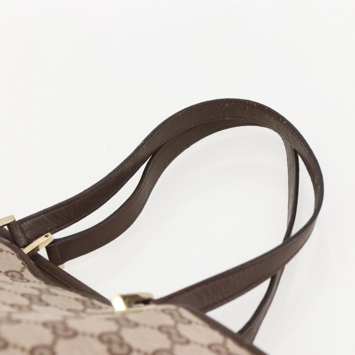 Gucci Vintage tote Canvas, BEIGE, CANVAS, Tote bag